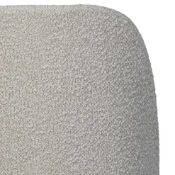 Discount Wohnen Esszimmerstuhl in Beigegrau Boucle - Clienta (2er Set)