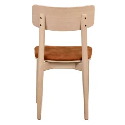 Discount Wohnen Esszimmerstuhl in Eiche White Wash - Rovinja (2er Set)