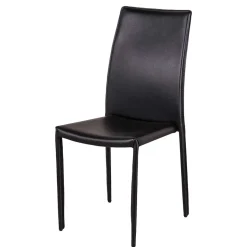 Clearance Wohnen Esszimmerstuhl Luise in Schwarz (4er Set)