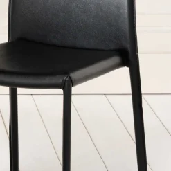 Clearance Wohnen Esszimmerstuhl Luise in Schwarz (4er Set)