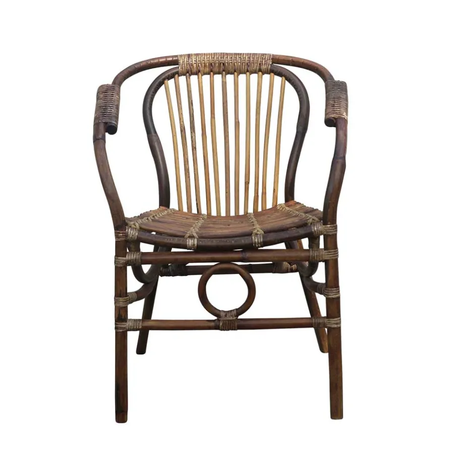 Clearance Wohnen Esszimmerstuhl Onesty aus Rattan