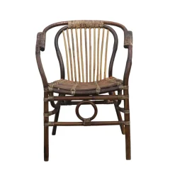 Clearance Wohnen Esszimmerstuhl Onesty aus Rattan