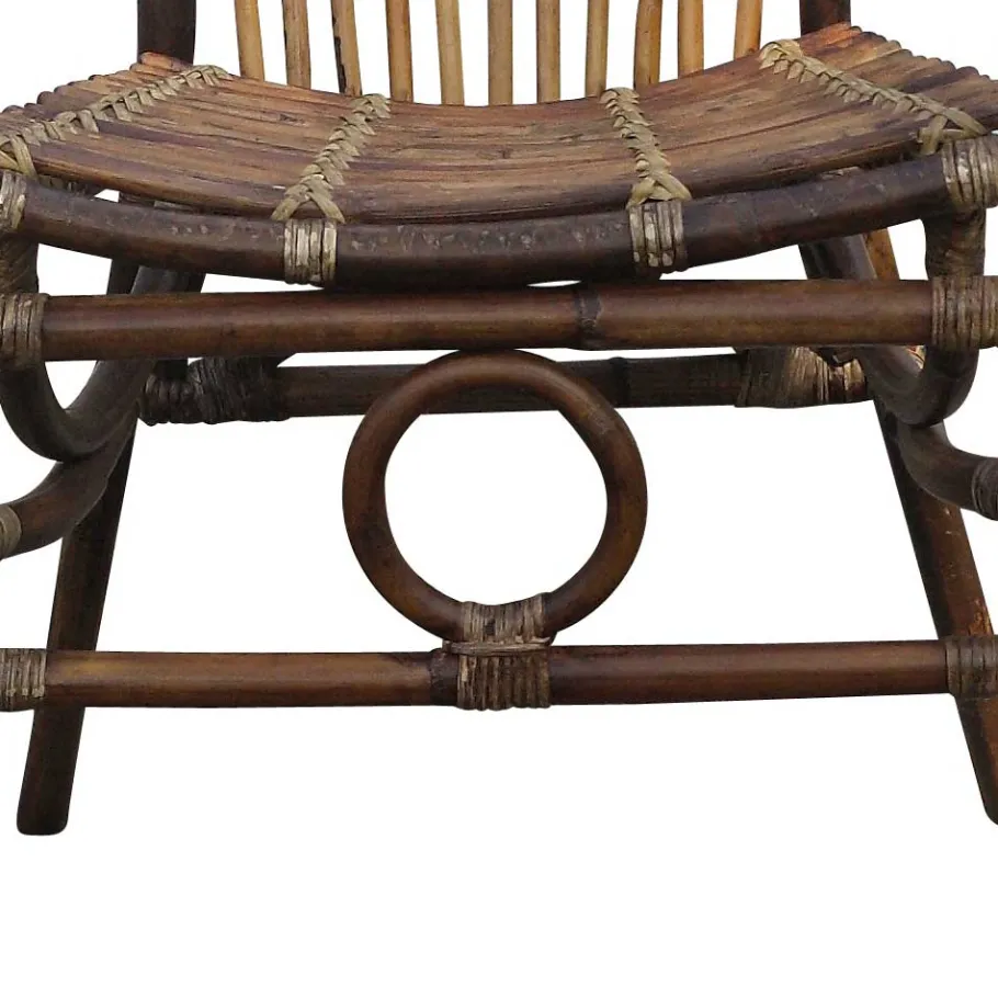 Clearance Wohnen Esszimmerstuhl Onesty aus Rattan