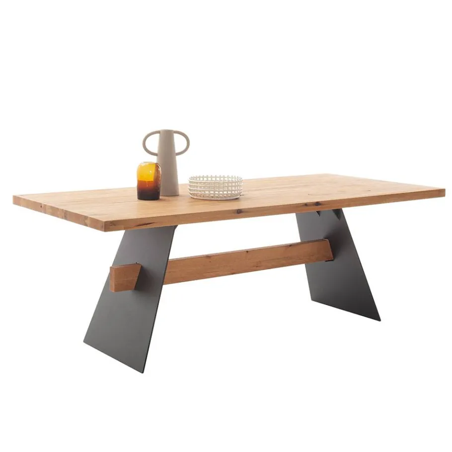 Online Wohnen Esszimmertisch aus Massivholz Balkeneiche - Colomas