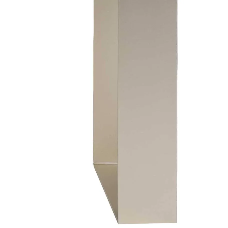Wohnen Esszimmertisch in Esche dunkel & Nickel - Comota