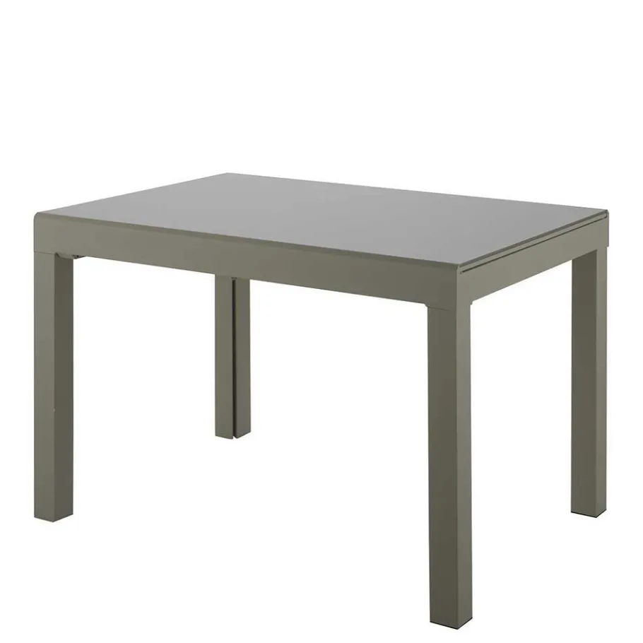 Online Wohnen Esszimmertisch in Grau Florian ausziehbar von 120cm auf 350cm