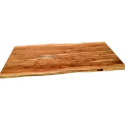 Best Wohnen Esszimmertisch mit Live Edge Holzplatte Akazie - Cerado