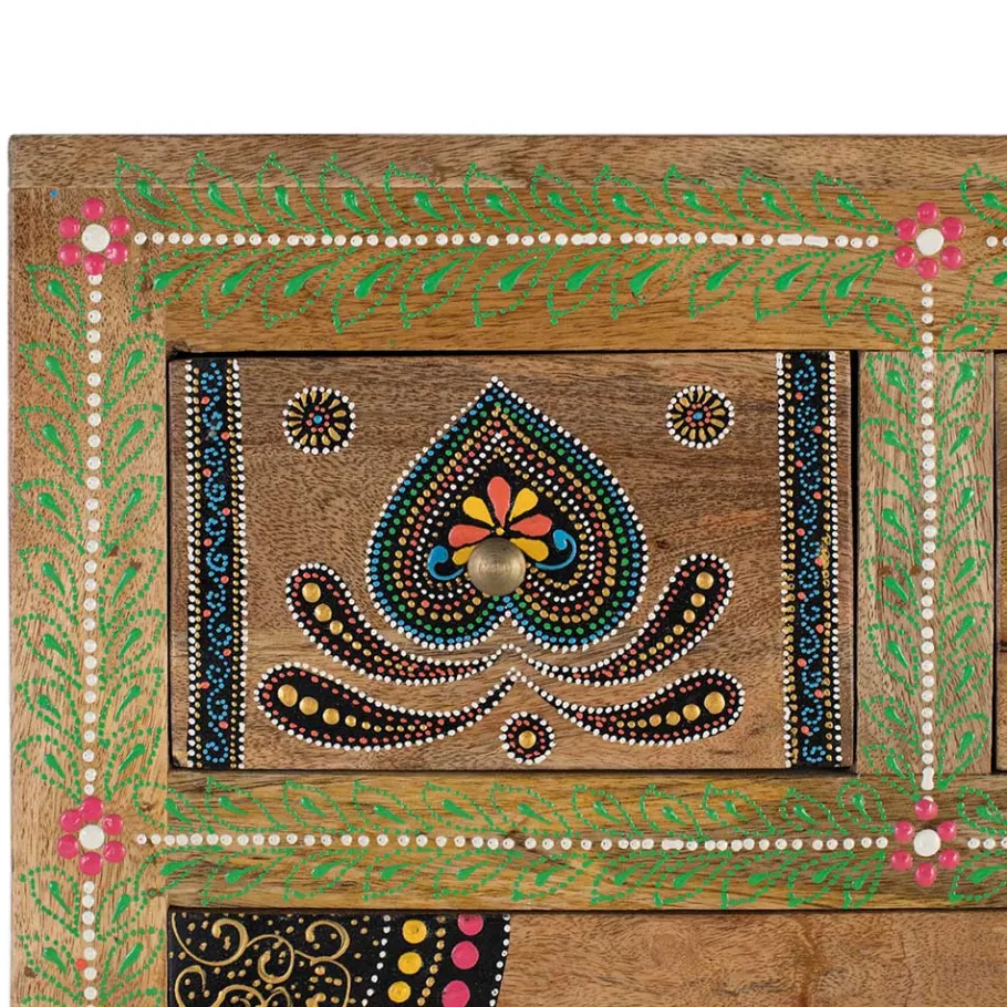 Sale Wohnen Ethno Style Highboard handbemalt - Azua