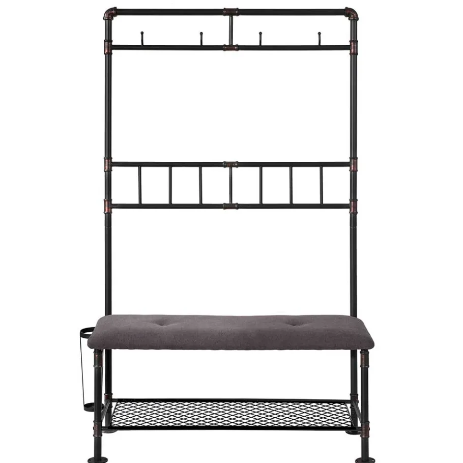 Wohnen Factory Design Garderobe aus Eisen Rohren - Nenvia