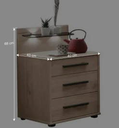 Best Wohnen Factory Schlafzimmer Einrichtung Set - Licruva (vierteilig)