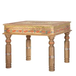 Best Wohnen Farbenfroh bemalter Couchtisch im Boho Style - Portland