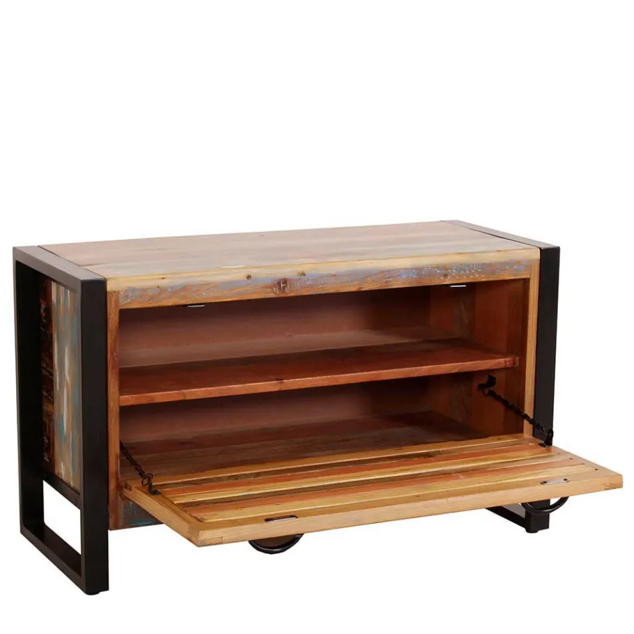 Clearance Wohnen Farbenfrohe Flureinrichtung im Shabby Chic - Vosbadus (vierteilig)