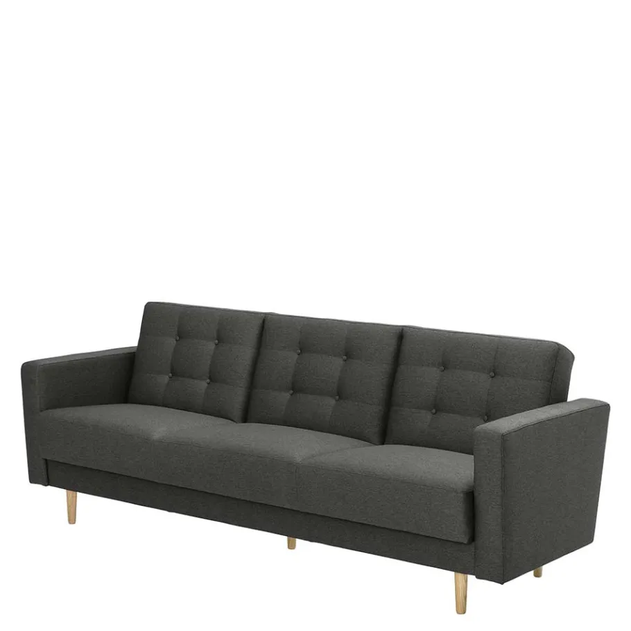 Best Wohnen Federkern Schlafcouch mit drei Sitzplätzen - Durai