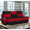Sale Wohnen Federkern Sofabett in Schwarz und Rot - Nusret