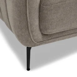 Sale Wohnen Federkernsofa in Beige Stoffbezug - Ordinia