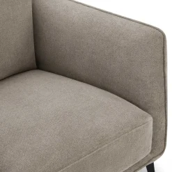 Sale Wohnen Federkernsofa in Beige Stoffbezug - Ordinia