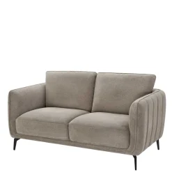 Sale Wohnen Federkernsofa in Beige Stoffbezug - Ordinia
