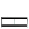 Wohnen Fernseher Tisch in Schwarz MDF - Sulara