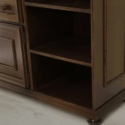 Discount Wohnen Fernseher Unterschrank in Walnussfarben - Manicos