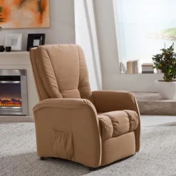Clearance Wohnen Fernsehsessel Grain in Braun