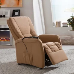 Clearance Wohnen Fernsehsessel Grain in Braun