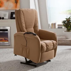 Clearance Wohnen Fernsehsessel Grain in Braun