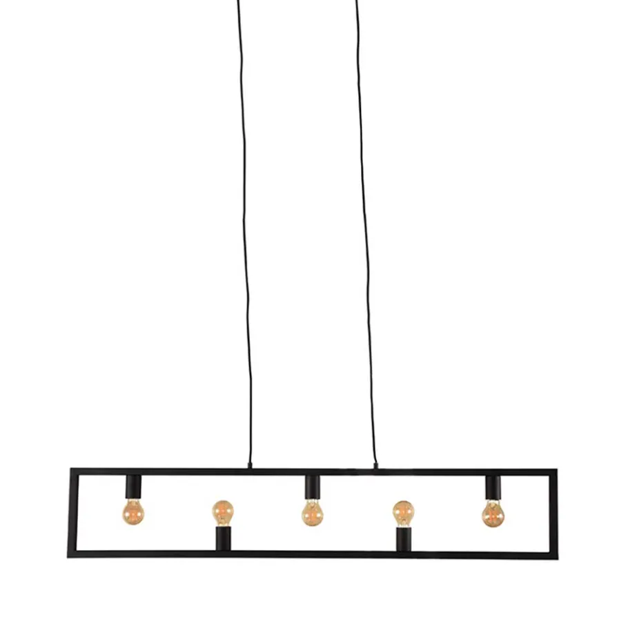 Clearance Wohnen 5-flammige Hängelampe im Industrial Style - Juareza