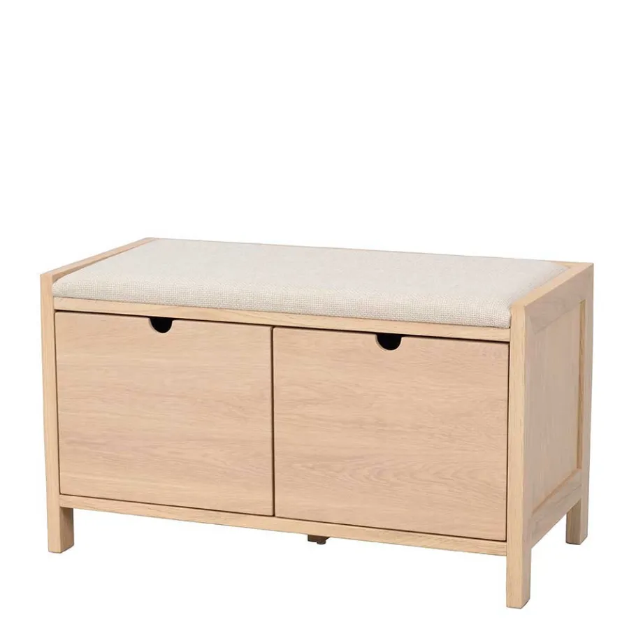 New Wohnen Flurbank & Hängegarderobe Set - Pluta (zweiteilig)