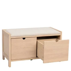 New Wohnen Flurbank & Hängegarderobe Set - Pluta (zweiteilig)