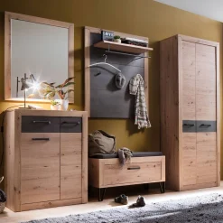 Discount Wohnen Flureinrichtung Komplettset modern - Carry (fünfteilig)