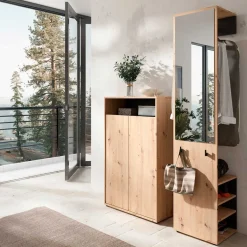 Hot Wohnen Flurmöbel Set kompakt - Nancy (zweiteilig)