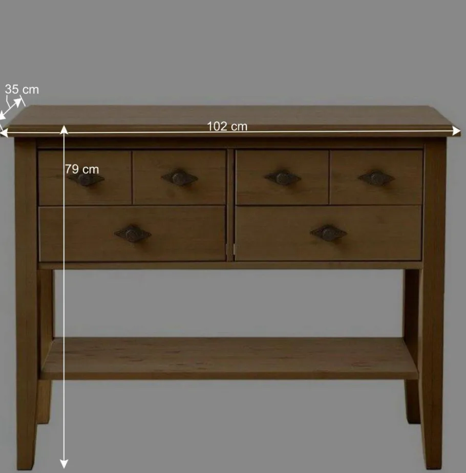 Clearance Wohnen Flurmöbel Set Piatra aus Kiefer Massivholz (zweiteilig)