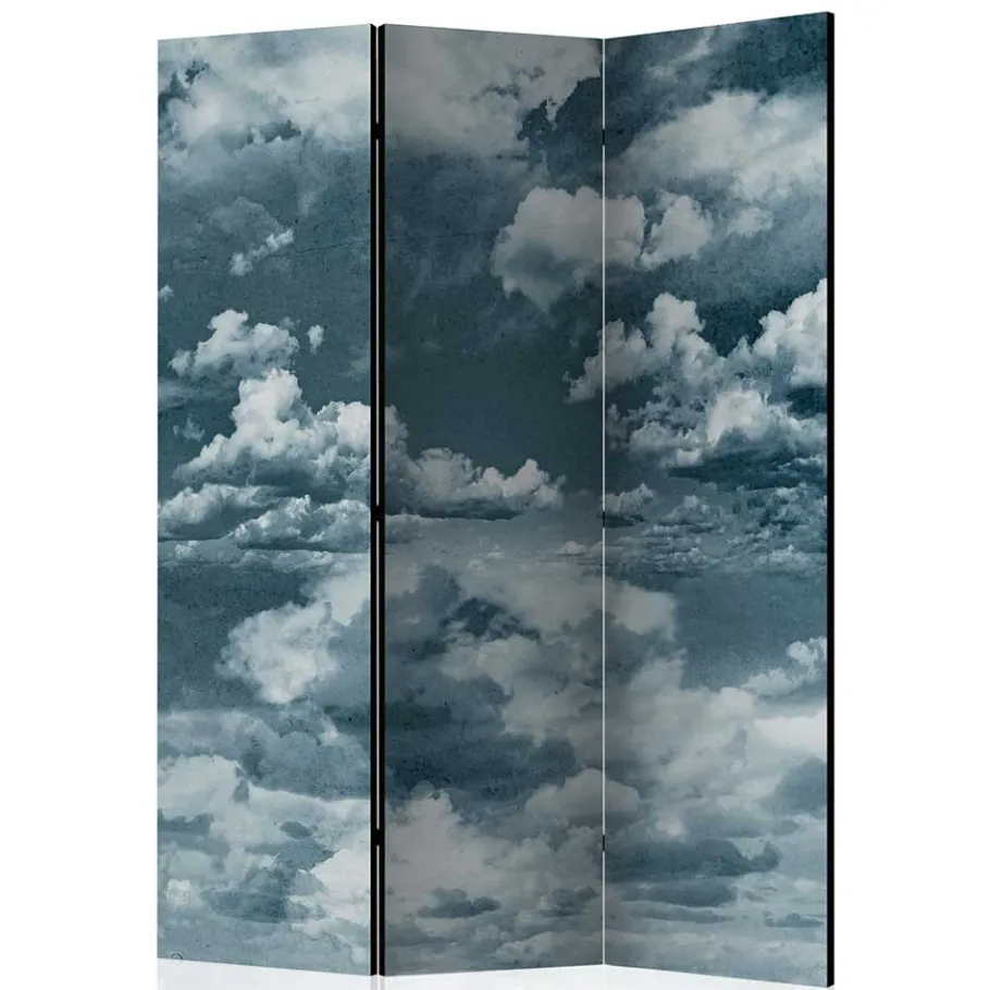 Online Wohnen Foto Paravent Himmel voller Wolken - Solcian
