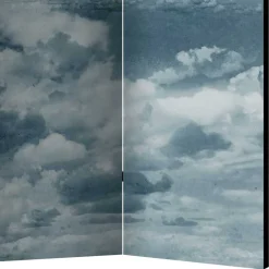 Online Wohnen Foto Paravent Himmel voller Wolken - Solcian