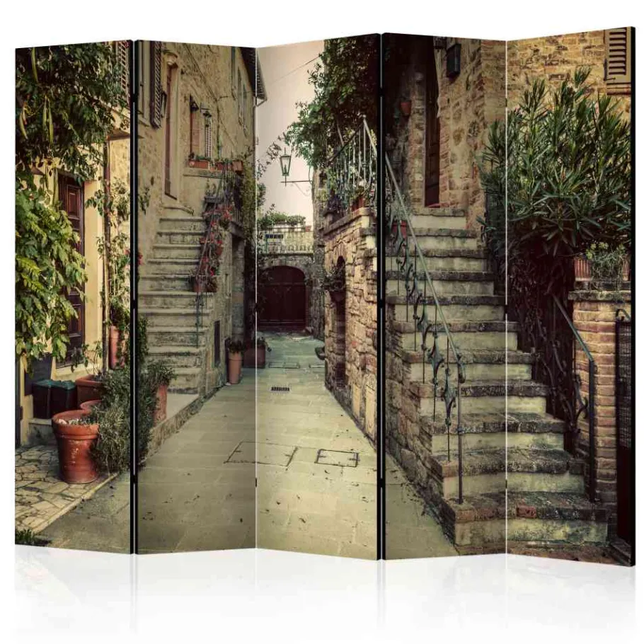 Clearance Wohnen Foto Paravent Mediterranes Leben - Tujamy