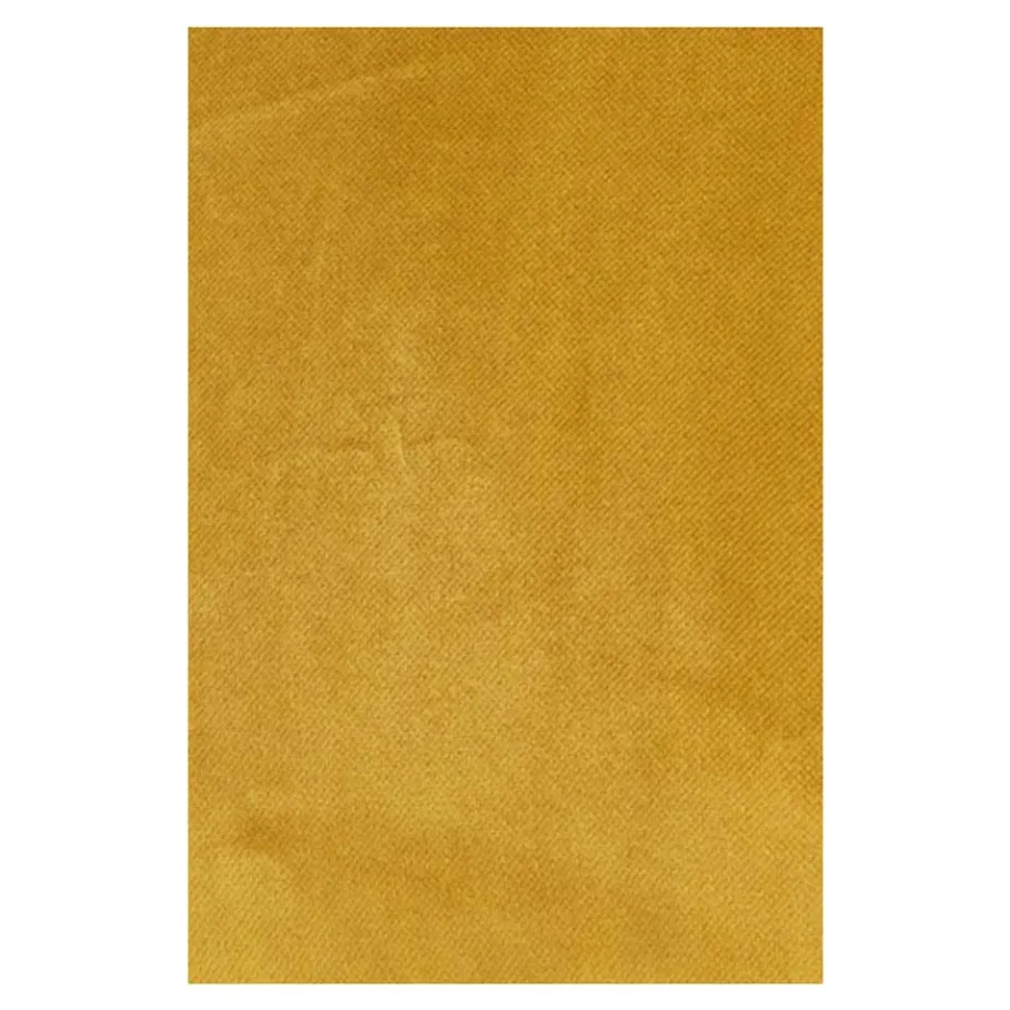 New Wohnen Frei im Raum stellbares Sofa Nustra mit gelbem Samtbezug