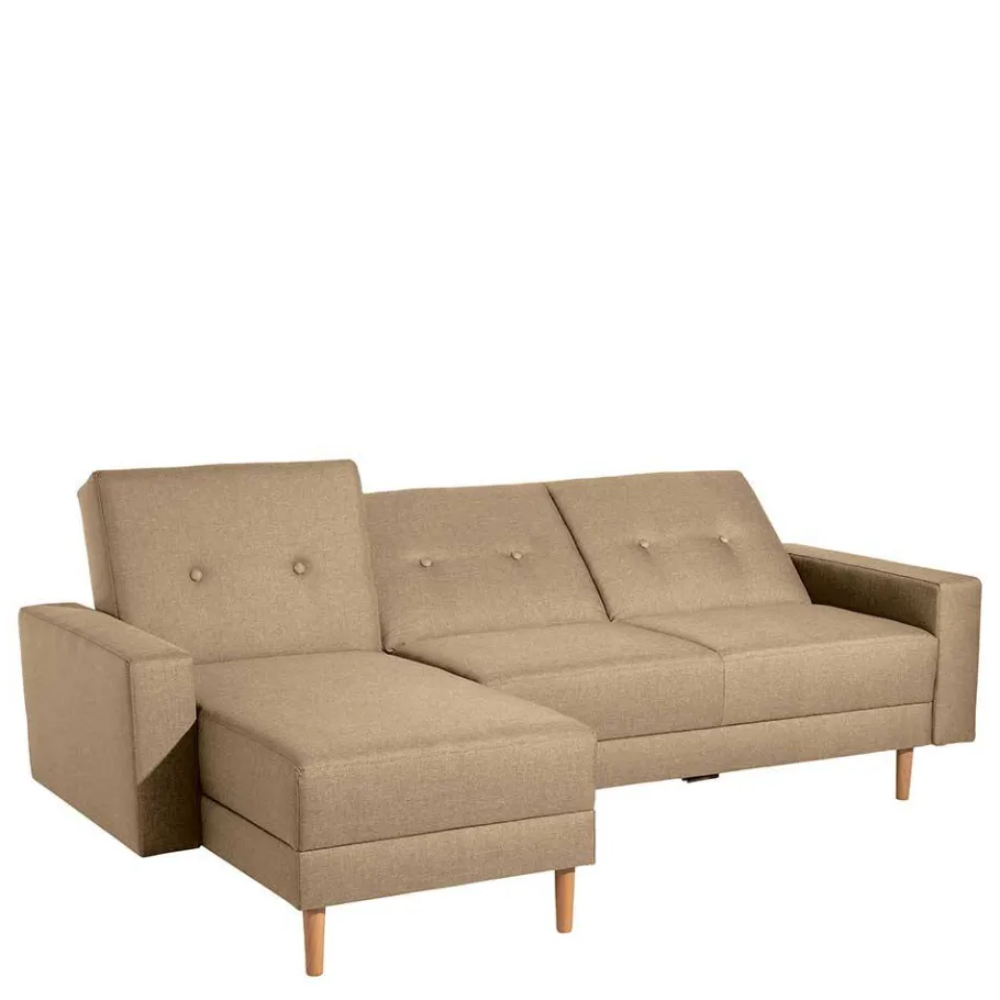 Wohnen Funktionsecke mit Hocker Set - Idenov (zweiteilig)