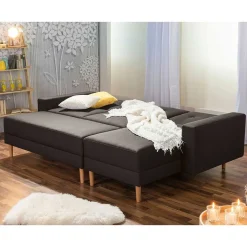 Clearance Wohnen Funktionsecke und Hocker Set - Cliberto (zweiteilig)