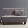 New Wohnen Funktionssofa in Grau aus Cord - Naim