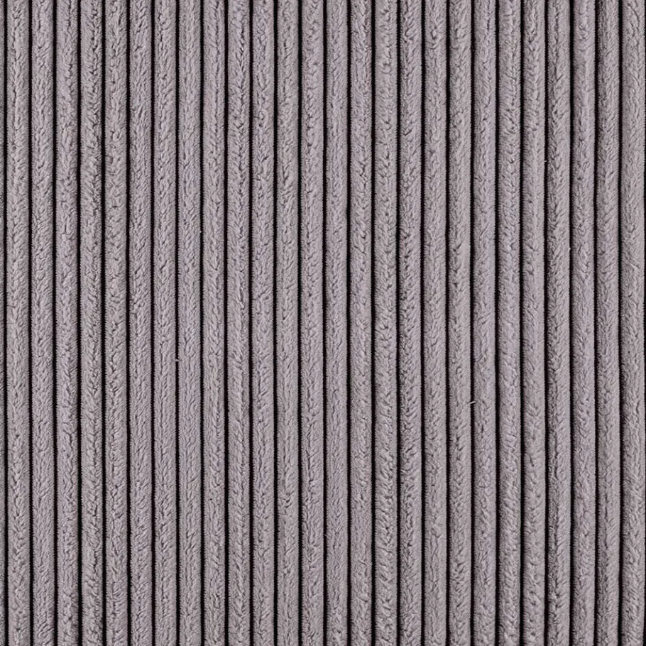 New Wohnen Funktionssofa in Grau aus Cord - Naim