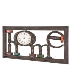Hot Wohnen Garderobe Litium mit Uhr und Haken