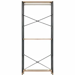 Best Wohnen Garderobe Regal mit 7 Fächern & 4 Stangen - Alis