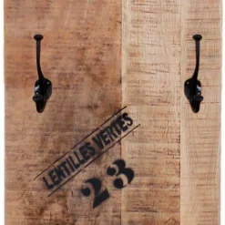 Best Wohnen Garderobenpaneel im Factory Style aus Holz - Indri