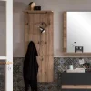 Outlet Wohnen Garderobenpaneel in Wildeiche Nachbildung - Joha