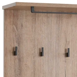 Outlet Wohnen Garderobenpaneel in Wildeiche Nachbildung - Joha