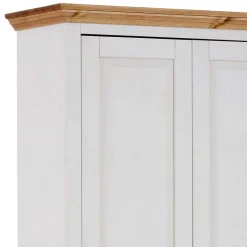 New Wohnen Garderobenschrank im Landhausstil zweifarbig - Axdonira