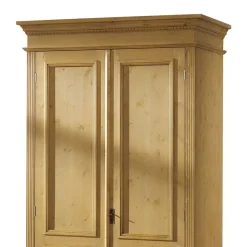 Outlet Wohnen Garderobenschrank Melessa aus Fichte Massivholz