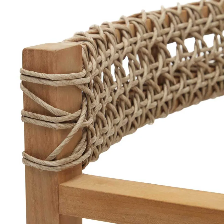 Hot Wohnen Garten Armlehnstühle aus Teak Massivholz - Conave (2er Set)