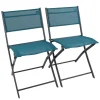 Sale Wohnen Garten Klappstühle in Türkis - Ariet (2er Set)