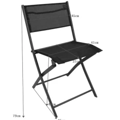 Sale Wohnen Garten Klappstühle in Türkis - Ariet (2er Set)